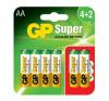 Bateria super alkaline aa lr6 1.5v 6 sztuk