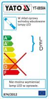 Lampa warsztatowa 3w cob led