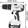 Wiertarko-wkrętarka aku. udarowa gsb 18v-21 0*ah            