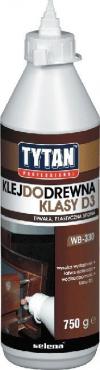 Klej do drewna tytan professional d3 750g