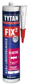 Klej montażowy fix2 elastic 290ml biały tytan