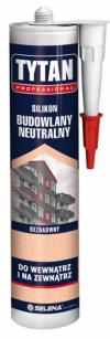 Silikon neutralny budowlany tytan 280ml biały