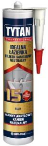 Silikon tytan sanitarny idealna łazienka 280ml biały