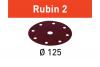 Krążki ścierne rubin2 stf d125/8 p120 ru2/10                