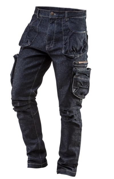 Spodnie robocze 5-kieszeniowe denim rozmiar s               